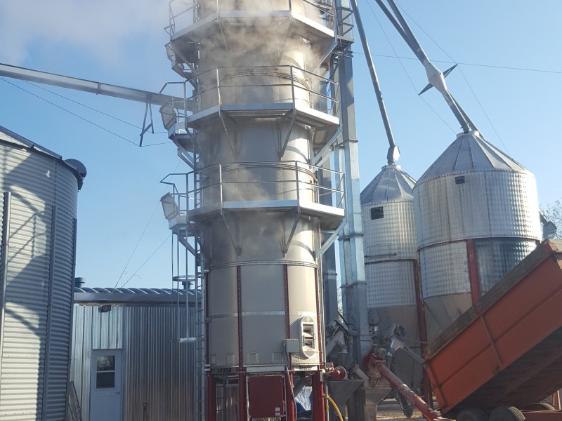 Mathews Company Tower Grain Dryer